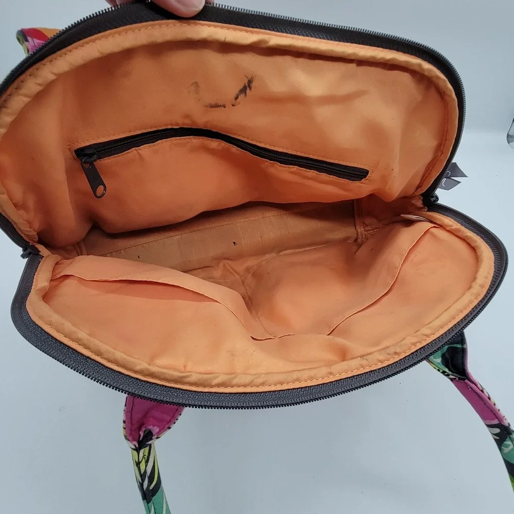 Vera Bradley Purse Shoulder Handbag Jazzy Blooms 12